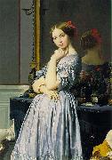Jean Auguste Dominique Ingres Louise de Broglie, Countess d Haussonville Germany oil painting artist